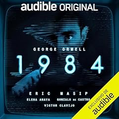 1984 Audiolibro Por George Orwell, Joe White, Ana Rodríguez - traductor arte de portada